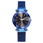 Starry Sky Stainless Steel Mesh Bracelet Watches For Women