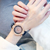 Women Watches Bracelet set Starry Sky