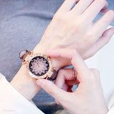Women Watches Bracelet set Starry Sky