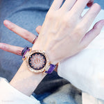 Women Watches Bracelet set Starry Sky