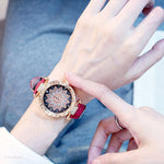 Women Watches Bracelet set Starry Sky
