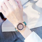 Women Watches Bracelet set Starry Sky
